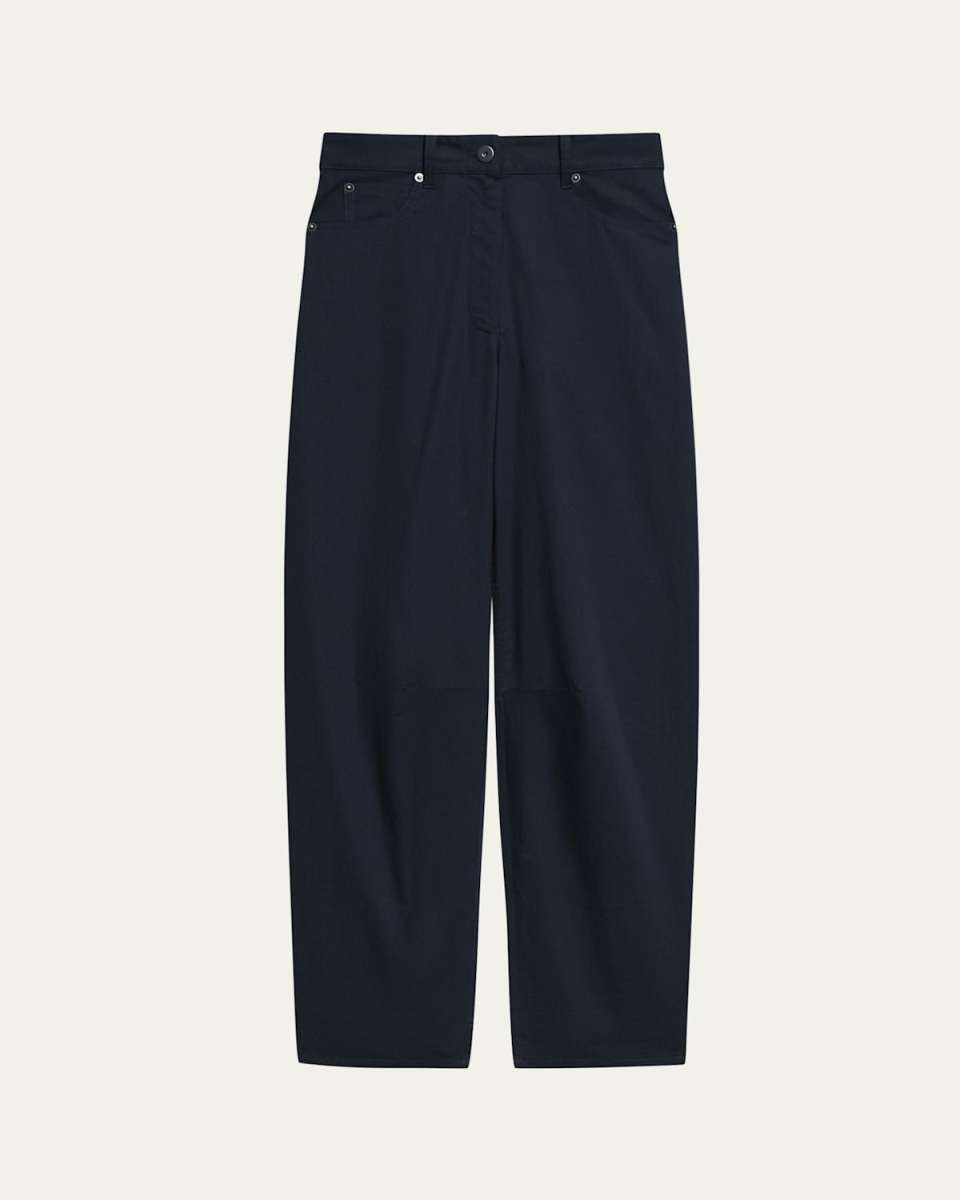 Drop Curve-Leg Pants